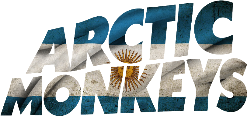 Arctic Monkeys En Argentina - Graphic Design Clipart (812x383), Png Download
