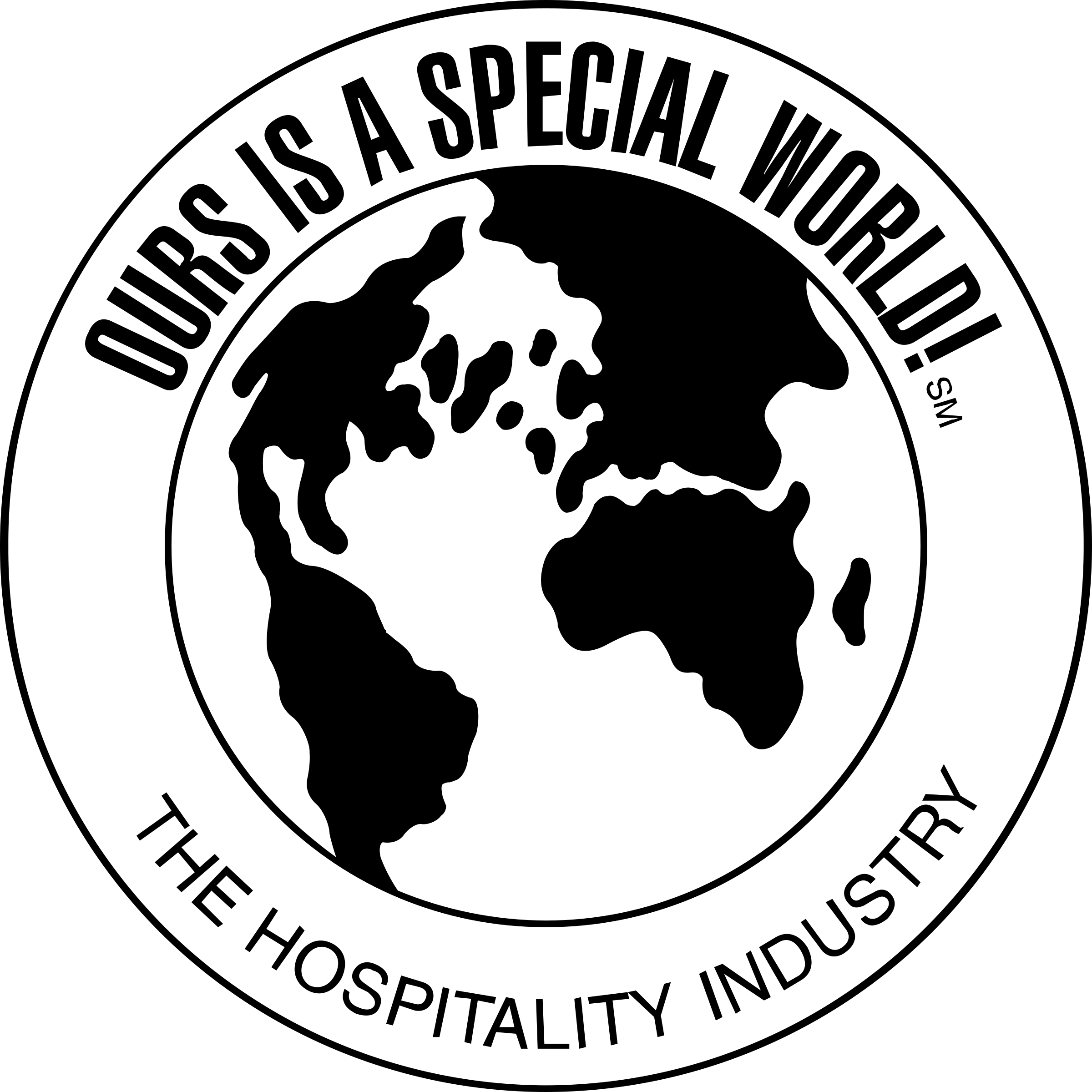 Hospitality Industry Logo Png Transparent - Hospitality Industry Vector Clipart (2400x2400), Png Download