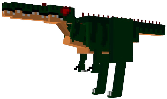 Minecraft Orespawn Dinosaurs Clipart (763x463), Png Download