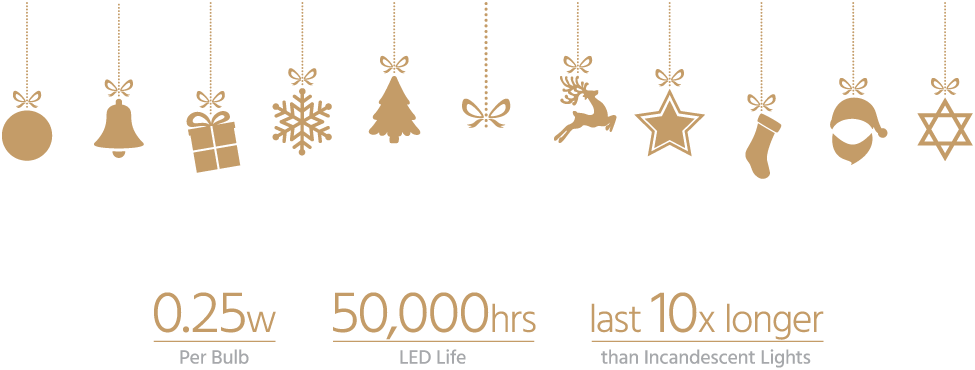 String Of Lights Png Download - Merry Christmas Audi Clipart (975x370), Png Download