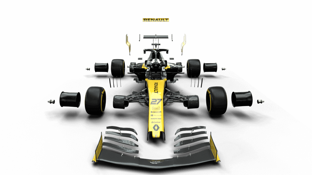 See Https - //www - Microsoft - Com/inculture/renault - Formula One Car Clipart (1024x576), Png Download