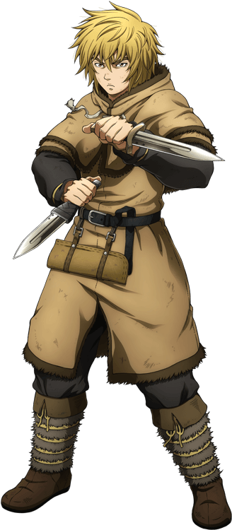 6 Feb - Vinland Saga Png Clipart (450x880), Png Download
