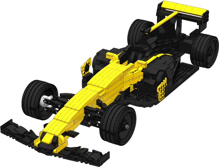Lego Renault Rs17 Creator - Radio-controlled Car Clipart (1280x720), Png Download