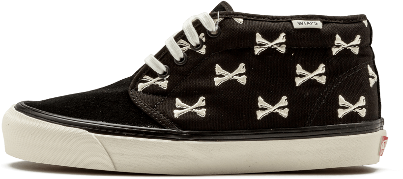 Vans Og Chukka Boot Lx Shoes - Shoe Clipart (1000x600), Png Download