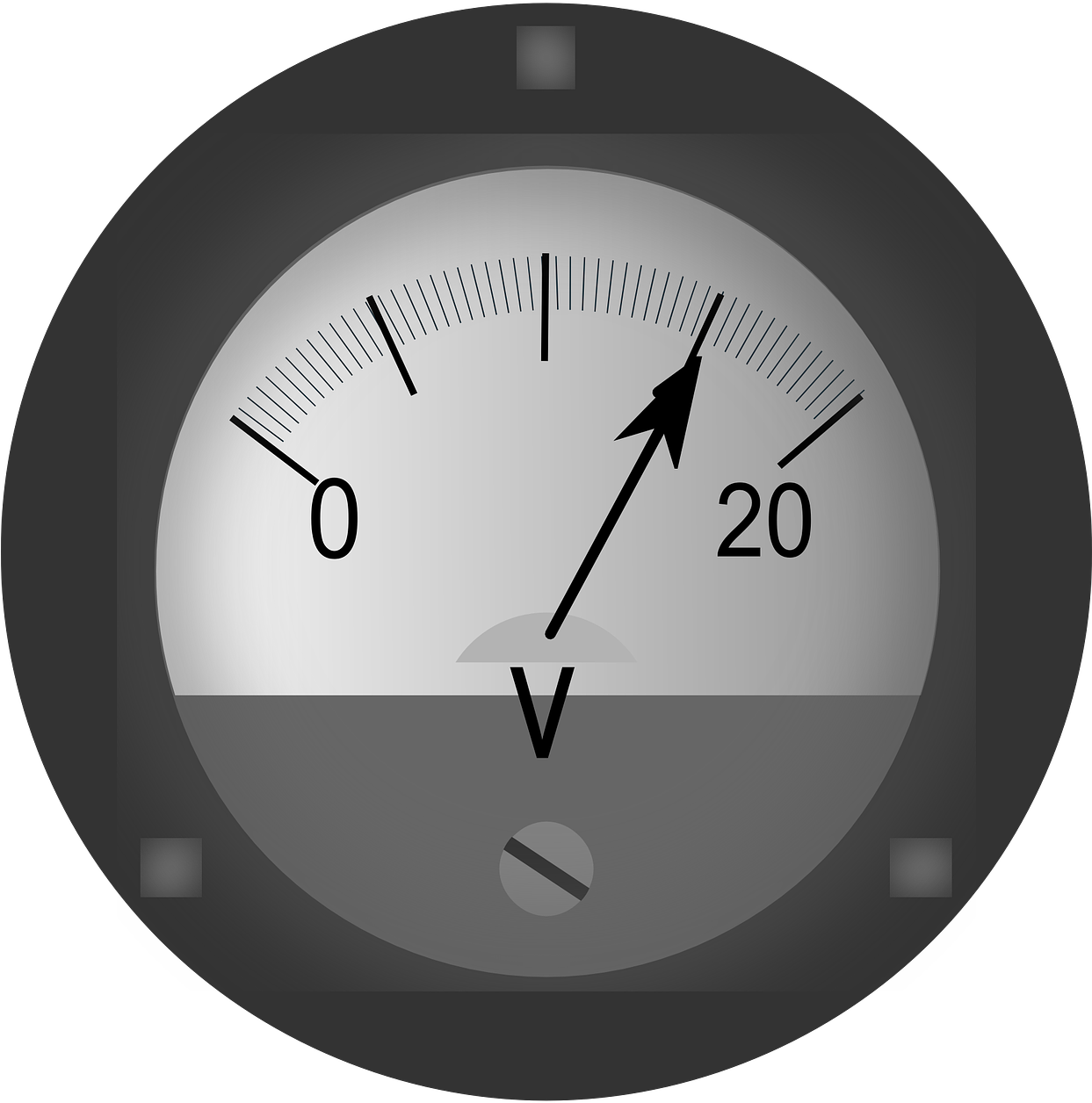 Ac/dc Which Way Should I Go Does It Matter Nowadays - Voltmeter Png Clipart (1242x1280), Png Download