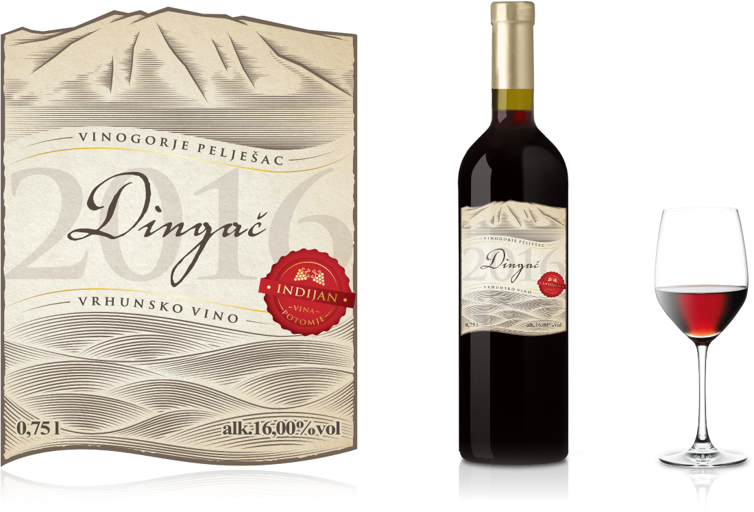 Dingač Is A Wine Growing Region On The Pelješac Peninsula - Red Wine Clipart (1280x800), Png Download