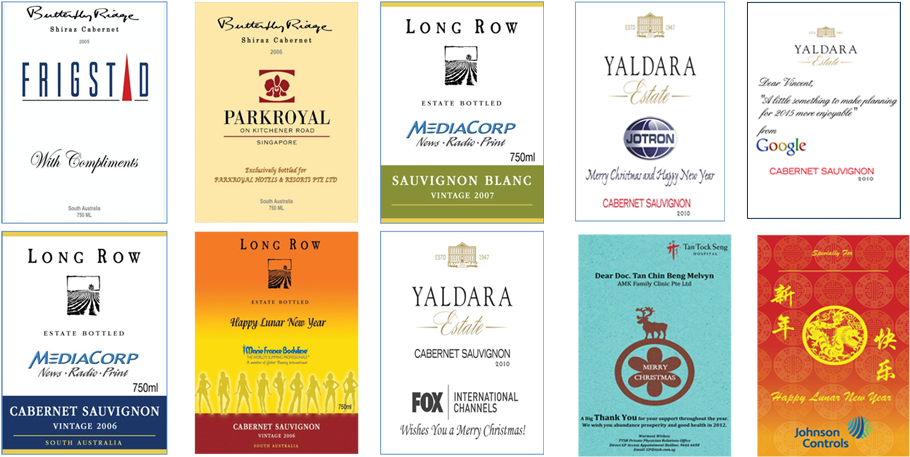 Your Personalized Wine Labels With A Wide Selection - Graphic Design Clipart (1000x500), Png Download