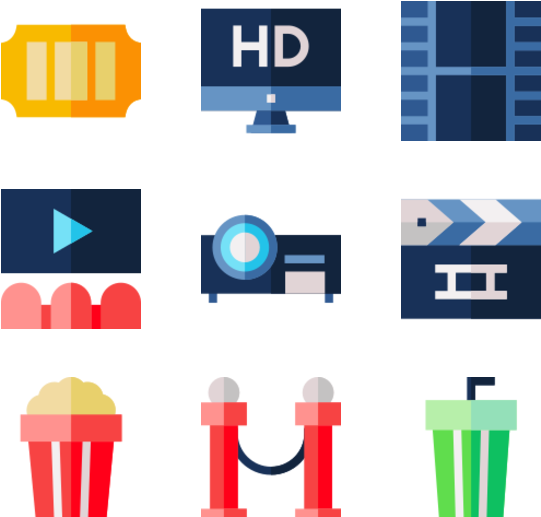 Cinema Clipart (600x564), Png Download