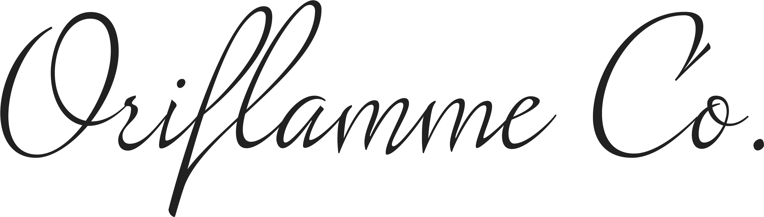 Oriflamme - Co - Calligraphy Clipart (4044x2276), Png Download
