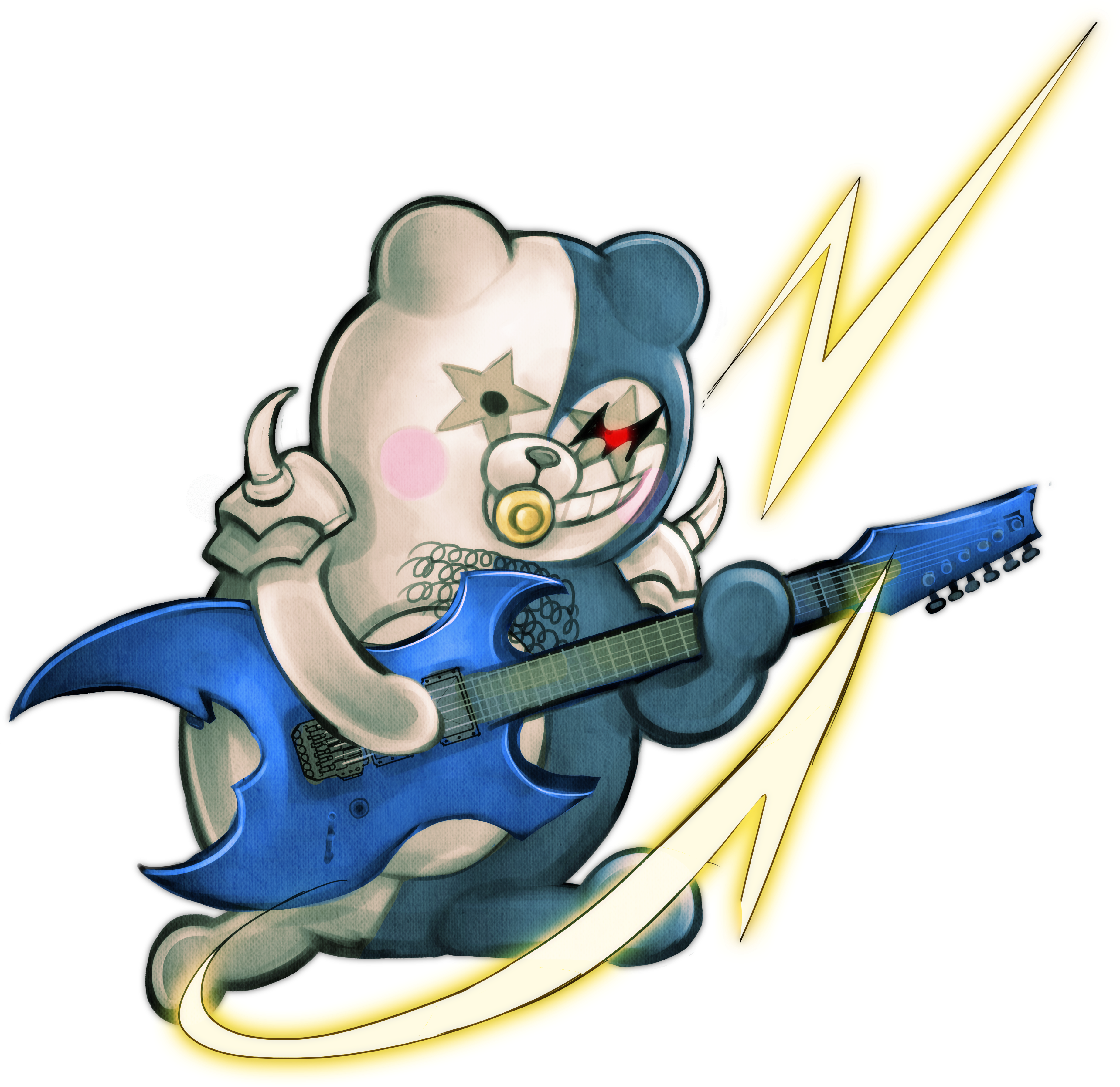 Danganronpa V3 Artwork - Danganronpa V3 Monokubs Clipart (3689x3583), Png Download