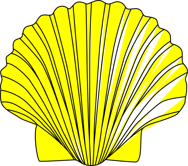 Yellow Shell Clipart - Png Download (600x531), Png Download