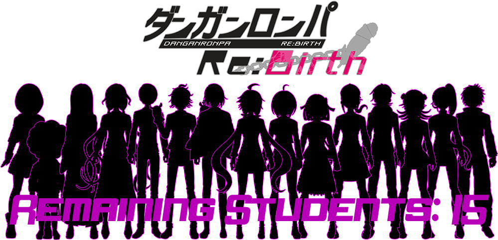 Danganronpa Re Birth , Png Download - Dangan Ronpa Re Birth Clipart (999x482), Png Download