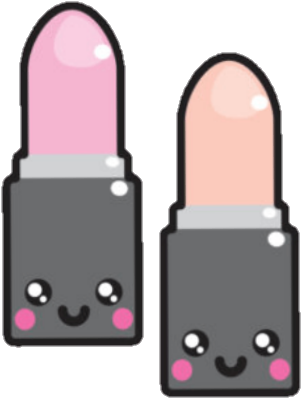 Kawaii Makeup Labial - Imagenes De Labiales Kawaii Clipart (720x665), Png Download