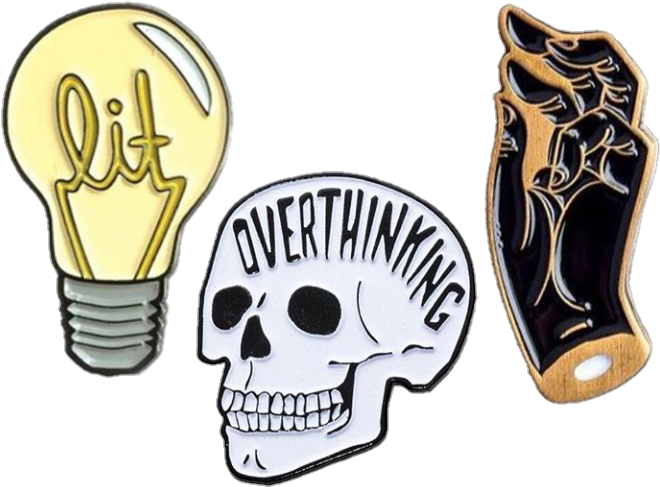 Aesthetic, Edit, And Kawaii Image - Lapel Pin Clipart (673x490), Png Download