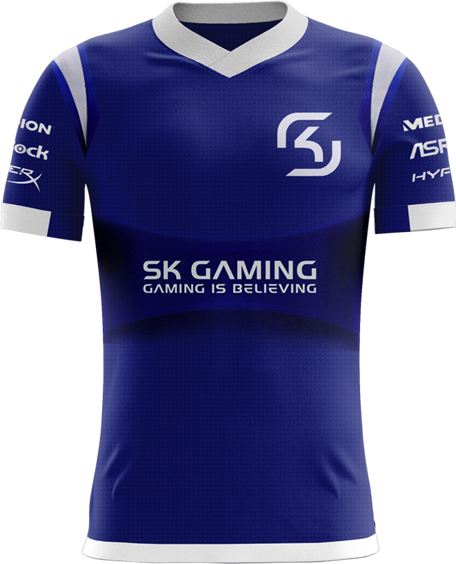Sk Gaming Player Jersey - Sk Gaming Jersey 2017 Clipart (656x812), Png Download