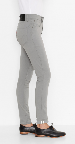 Levis Commuter Ladies High Skinny Jeans - Leggings Clipart (600x600), Png Download