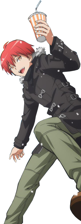 Cherry Cookie - Akabane Karma Png Clipart (500x800), Png Download