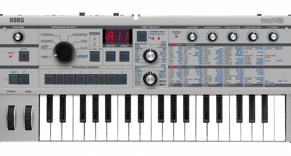 Korg Announces 15th Anniversary Edition Microkorg Synthesizer - Microkorg Pt Clipart (948x510), Png Download