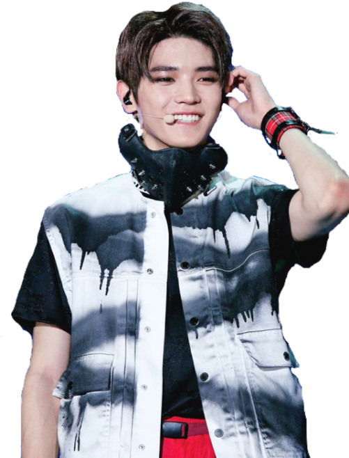 Kpop Transparent Tumblr - Taeyong Nct Png Clipart (500x750), Png Download