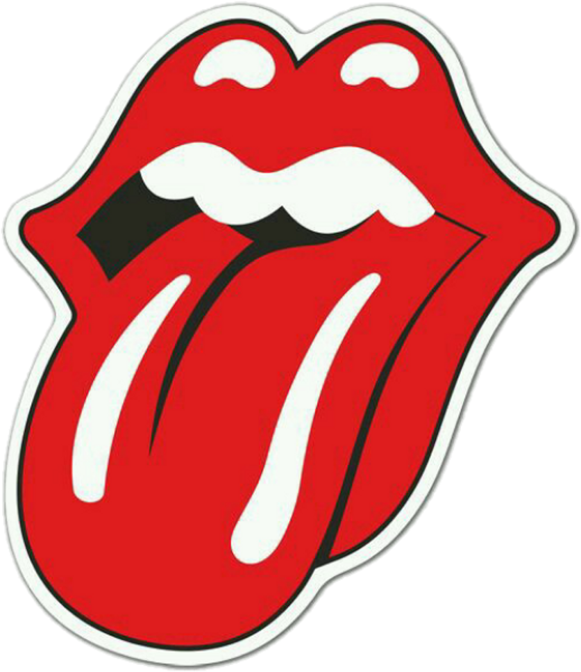 Rolling Stone Tongue , Png Download - Rolling Stones Tongue Clipart (837x967), Png Download