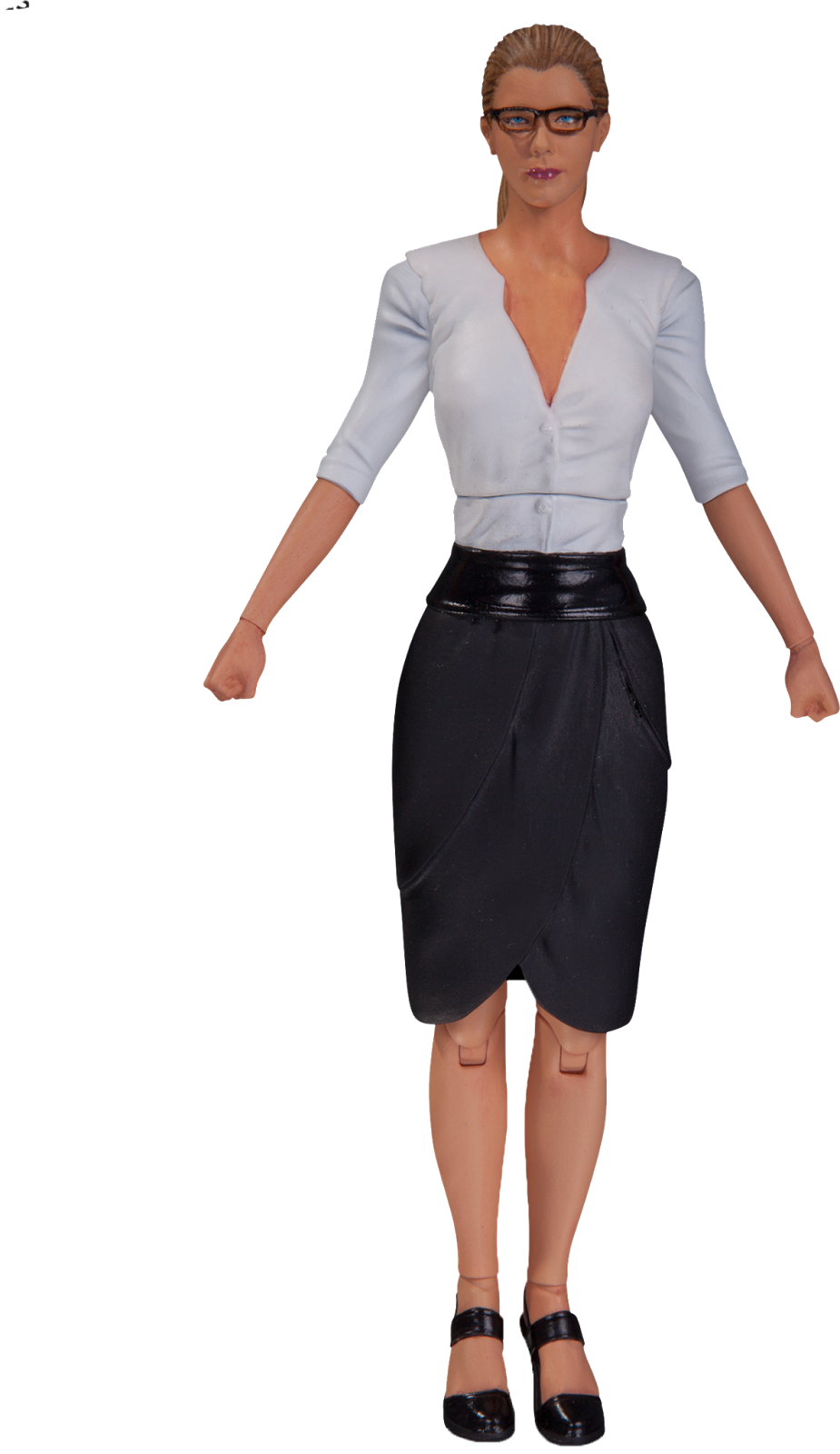As Portrayed By Emily Bett Rickards In The Cw's "arrow" - Dc Collectibles John Diggle Clipart (925x1600), Png Download
