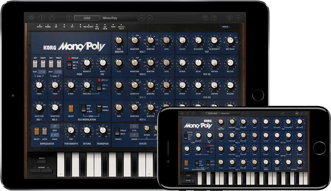Korg's Mono/poly Synth Is Now An Ios App - Korg Mono Poly Clipart (1132x654), Png Download