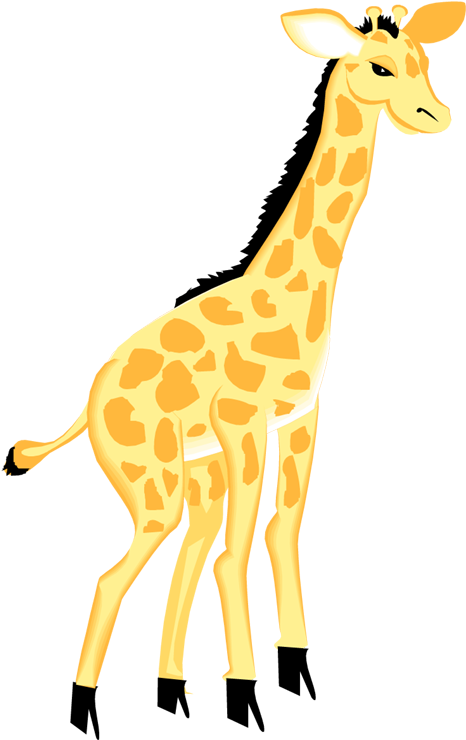 Celebrate It Come Celebrate Penny The Porpoise's Birthday - Free Giraffe Clipart - Png Download (466x740), Png Download