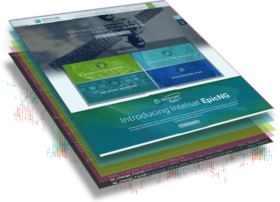 Los Angeles Marketing - Web Design Layers Clipart (892x645), Png Download