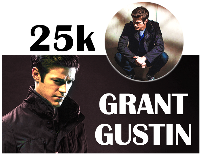 Celebrating 25,000 Posts At Grant Gustin - Poster Clipart (800x600), Png Download