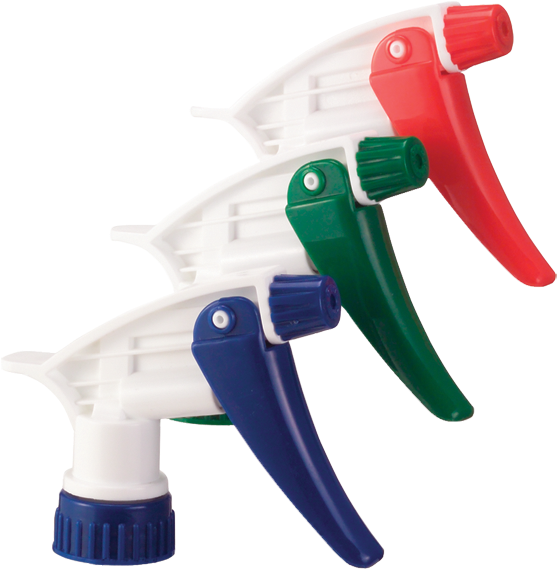 9" Heavy Duty Chemical Resistant Spray Trigger - Trigger Sprayer Clipart (600x603), Png Download