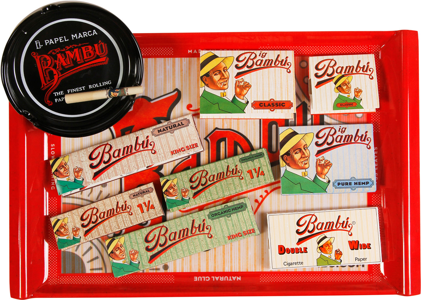 Bambu Rolling Papers Clipart (1600x1600), Png Download