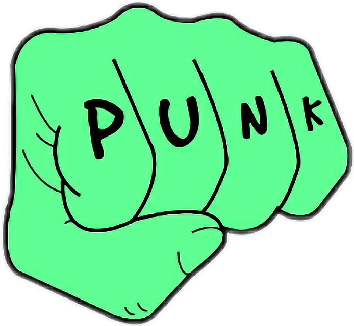 Sticker Punk Rock Png Clipart , Png Download - Png Rock Transparent Png (694x640), Png Download