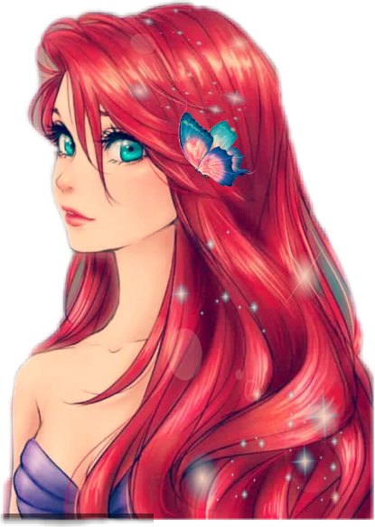 Sirenita Sticker - Anime Hard Core Clipart (415x584), Png Download