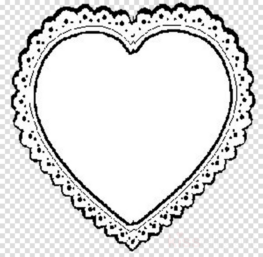 Lace Heart Clipart Clip Art - 8 Ball Clipart - Png Download (900x880), Png Download