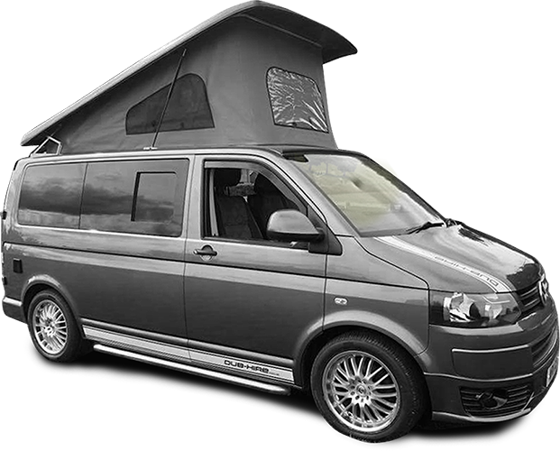 Herbie - Volkswagen Transporter T5 Clipart (621x500), Png Download