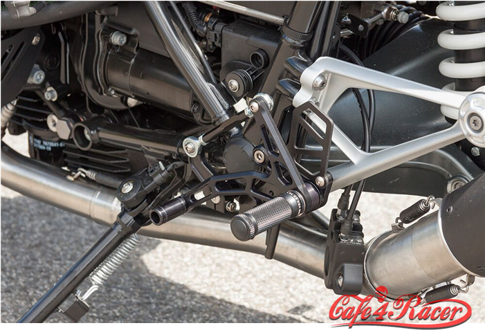 Lsl Rearset Bmw Rninet Racer Black - R Ninet Lsl Fußrastenanlage Clipart (700x800), Png Download