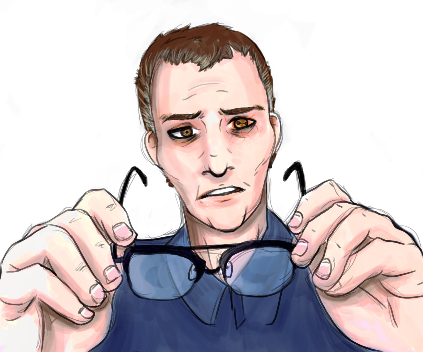So I Just Downloaded Krita, And Figured Drawing The - Illustration Clipart (1442x1200), Png Download