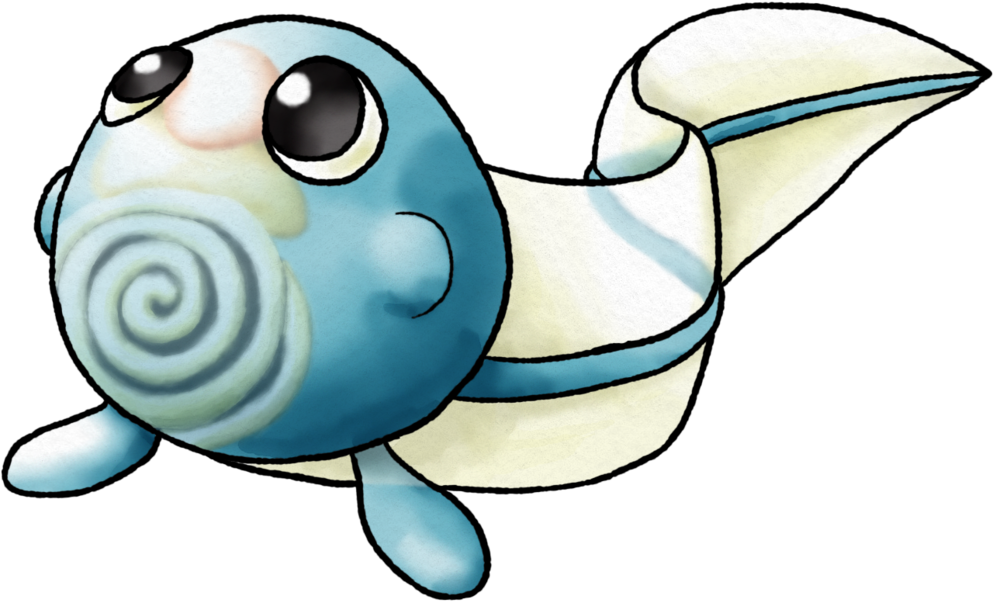 #060 Poliwag / #061 Poliwhirl / #062 Poliwrath Clipart (1280x1164), Png Download