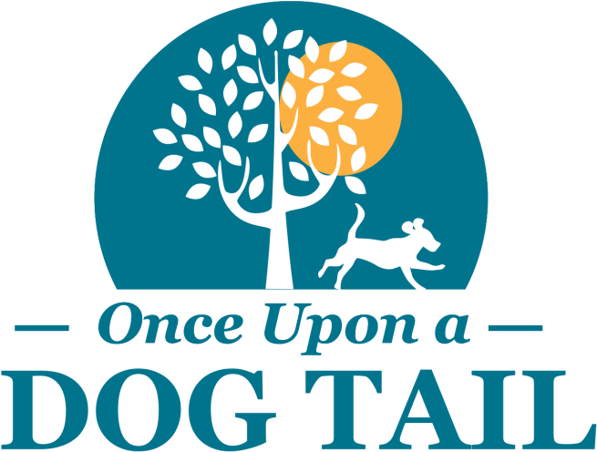Once Upon A Dog Tail Logo - Illustration Clipart (655x496), Png Download