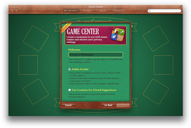 Once Logged In, Users Can View Their Gaming Social - Game Center Clipart (800x542), Png Download