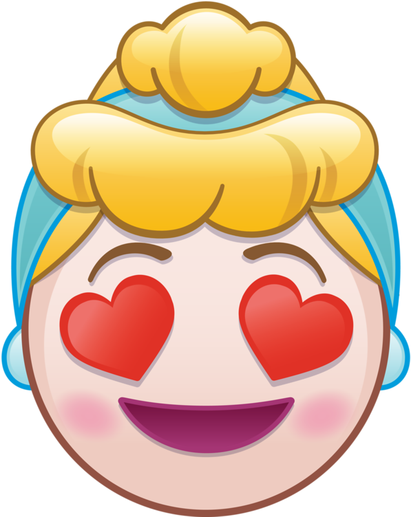 Disney Emoji Blitz - Disney Emoji Blitz Cinderella Clipart (712x768), Png Download