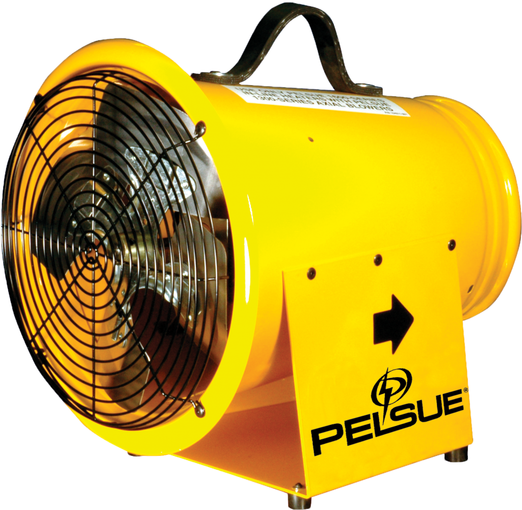 Image Of The 1325d Axial Blower - Pelsue Clipart (1024x1001), Png Download