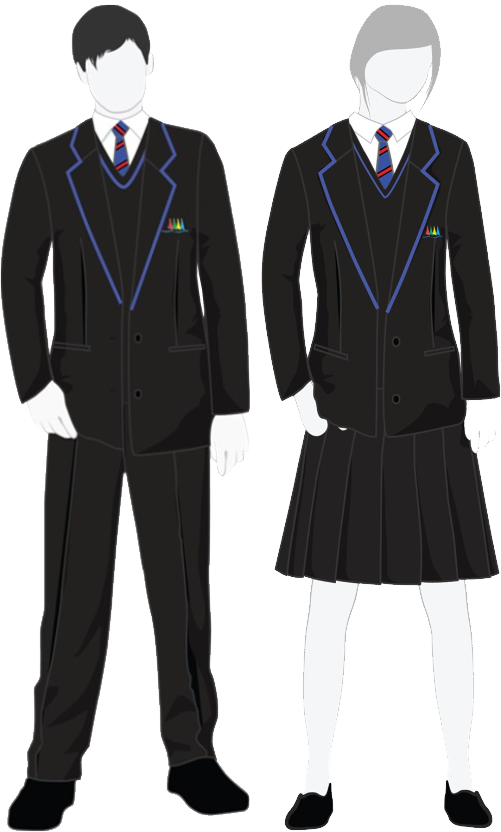 Uniform - High School Uniform Png Clipart (501x832), Png Download
