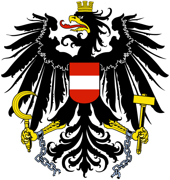 Coat Of Arms Of Austria - Austria Coat Of Arms Clipart (568x600), Png Download