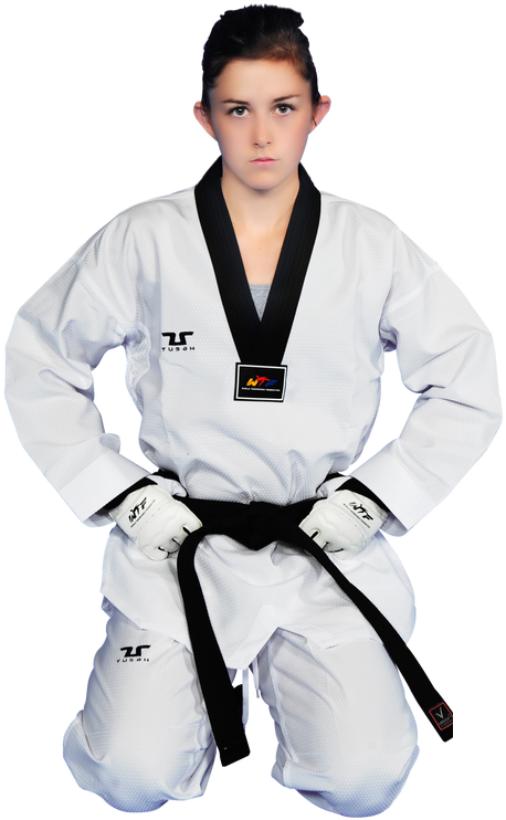 Tusah Taekwondo Uniform Clipart (552x800), Png Download