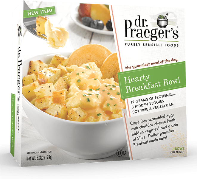 Praeger'shearty Breakfastbowl - Dr Praeger's Hearty Breakfast Bowl Clipart (660x660), Png Download