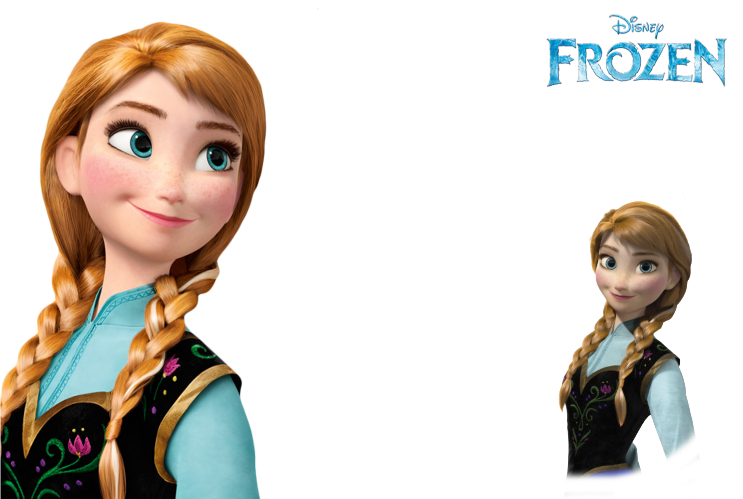Disney Frozen Background Png Frozen - Frozen Anna Name Tag Clipart (1500x1000), Png Download