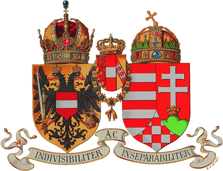 Wappen Österreich Ungarn 1916 - Austro Hungary Coat Of Arms Clipart (800x590), Png Download
