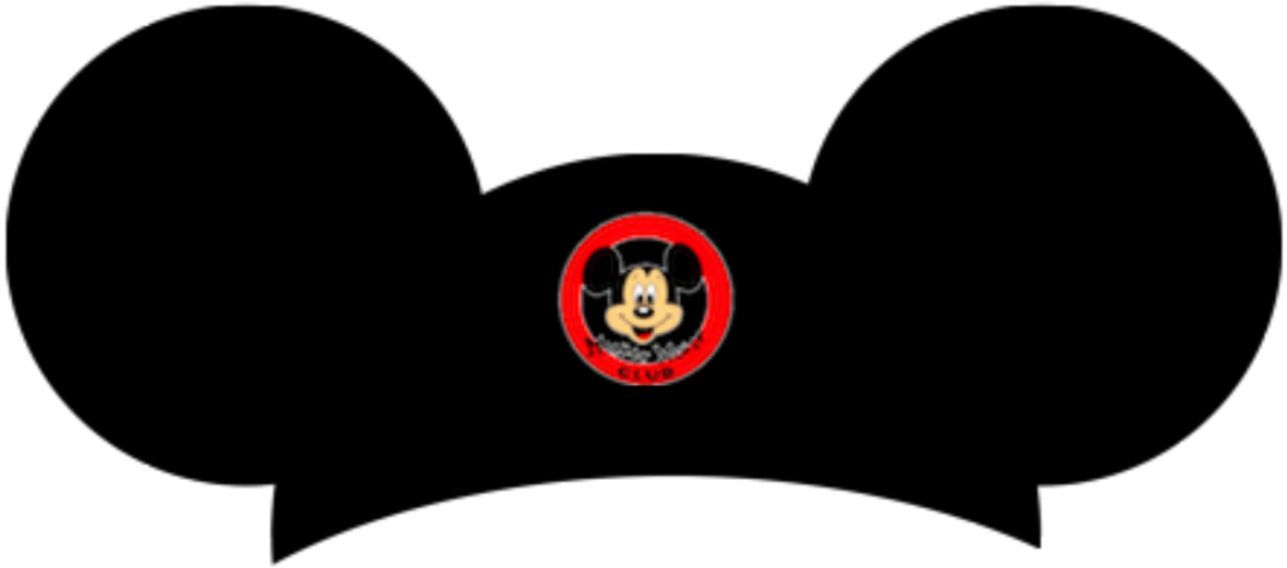 Now You Can Join The Mickey Mouse Club And Become A - Template Minnie Mouse Ears Clipart (1280x640), Png Download