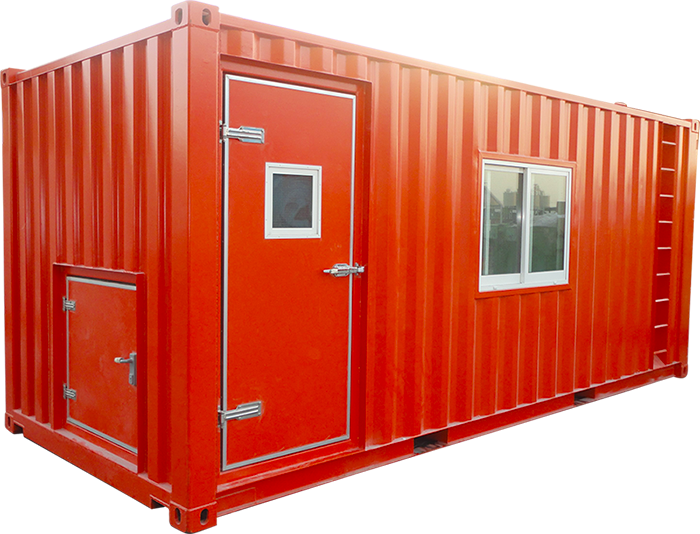 Download Container Conversion Fabrication Convertainers Cabin Open